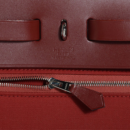 Hermes Toile Herbag Zip 31 PM Rouge H 10 of 12