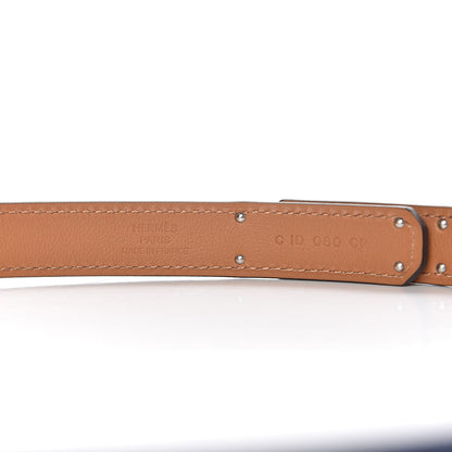 Hermes Epsom Kelly Belt Bleu Brighton 4 of 6