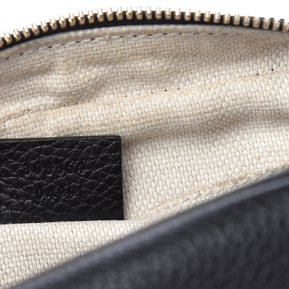 Gucci Pebbled Calfskin Small Soho Disco Bag Black 9 of 10