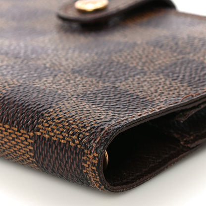 Louis Vuitton Damier Ebene Small Ring Agenda Cover 8 of 16