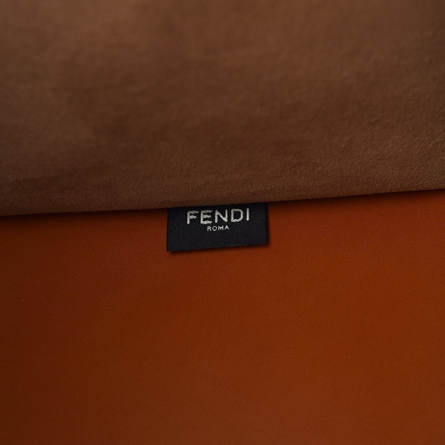 Fendi Vitello King Plexiglass Large Fendi Sunshine Shopper Tote Cuoio 7 of 10