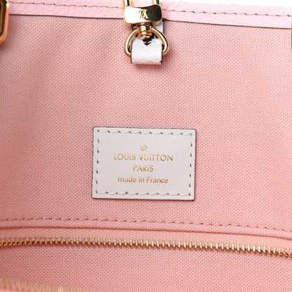 Louis Vuitton Monogram Giant Onthego GM Rouge Rose 9 of 11