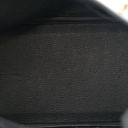 Hermes Taurillon Clemence Birkin 25 Etain Black 5 of 13