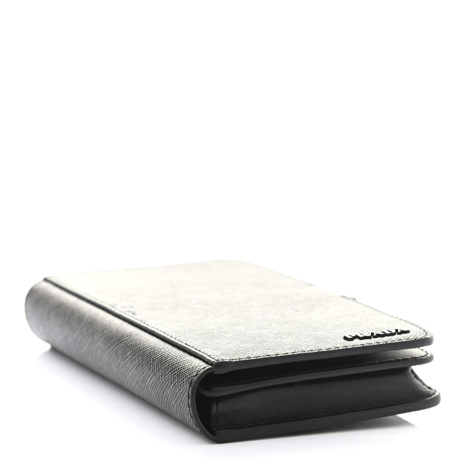 Prada Saffiano Phone Wallet Black 4 of 8