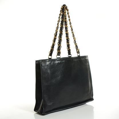 Chanel Lambskin CC Shoulder Bag Black 3 of 7