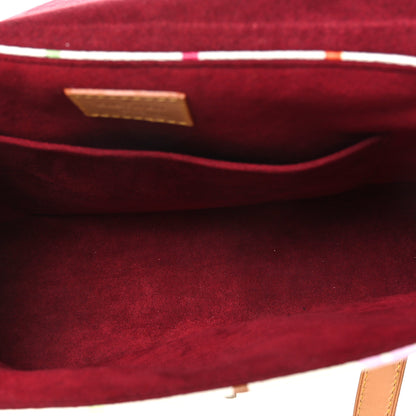 Louis Vuitton Monogram Multicolor Sologne White 4 of 7