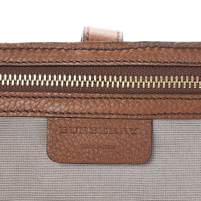 Burberry Grained Calfskin Brush Roll Tan 6 of 8