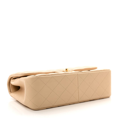Chanel Lambskin Quilted Jumbo Double Flap Beige Clair 4 of 10