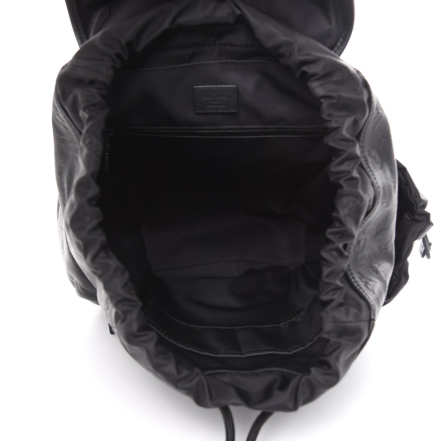 Louis Vuitton Calfskin Monogram Shadow Discovery Backpack Black 5 of 10