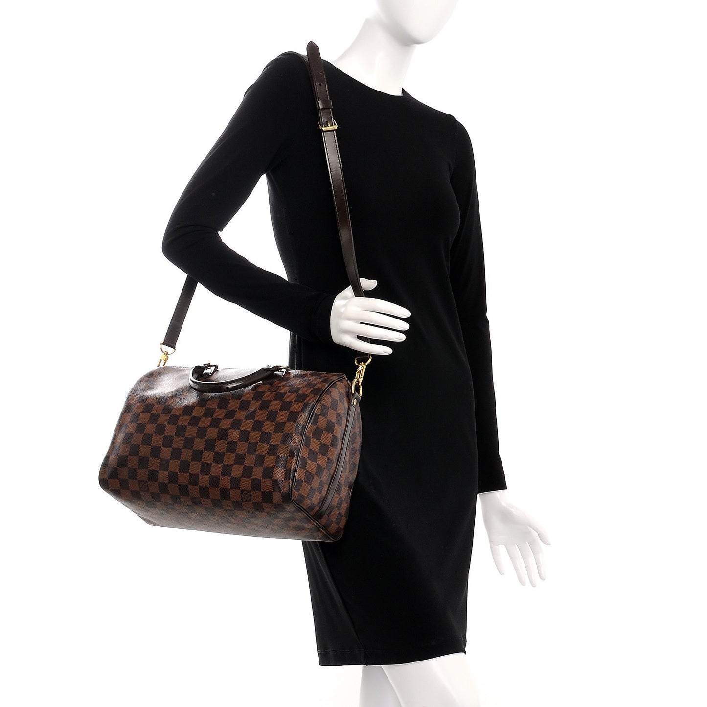 Damier Ebene Speedy Bandouliere 30
