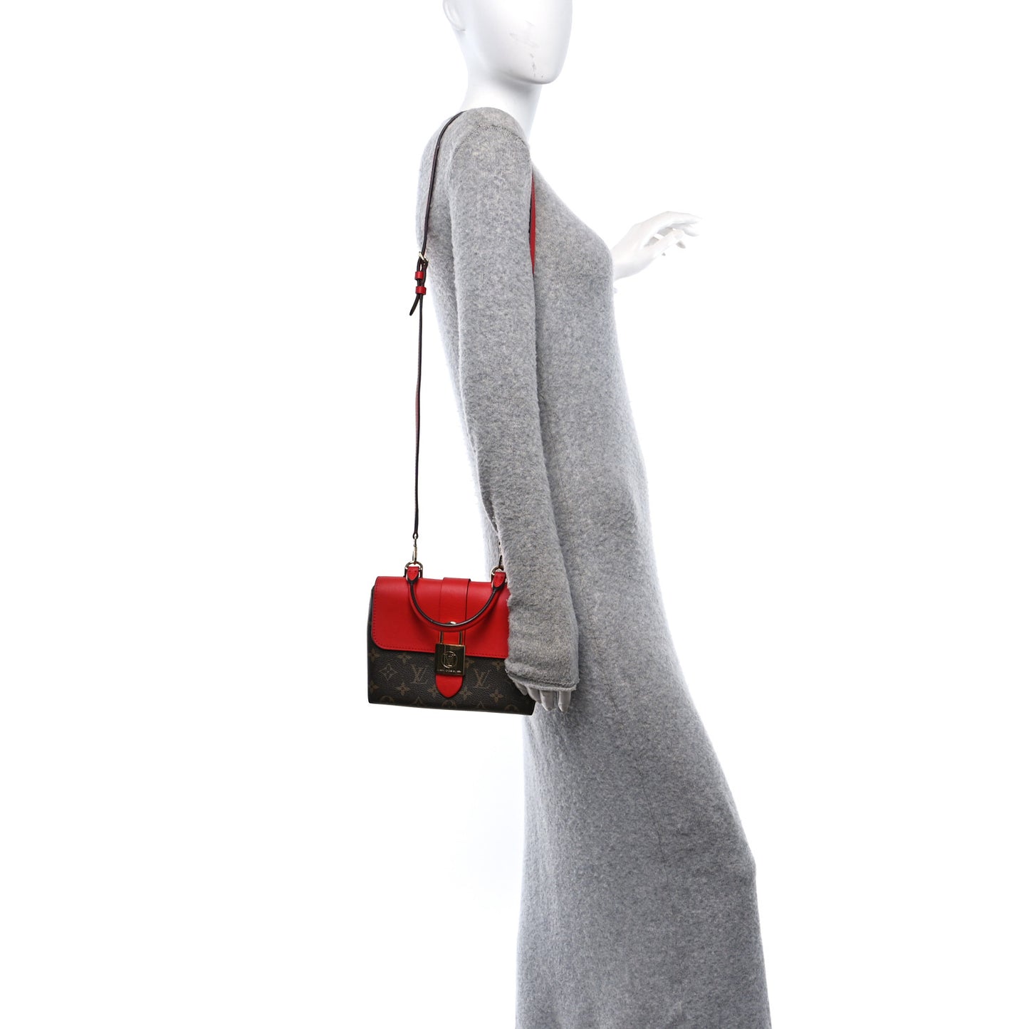 Monogram Locky BB Coquelicot