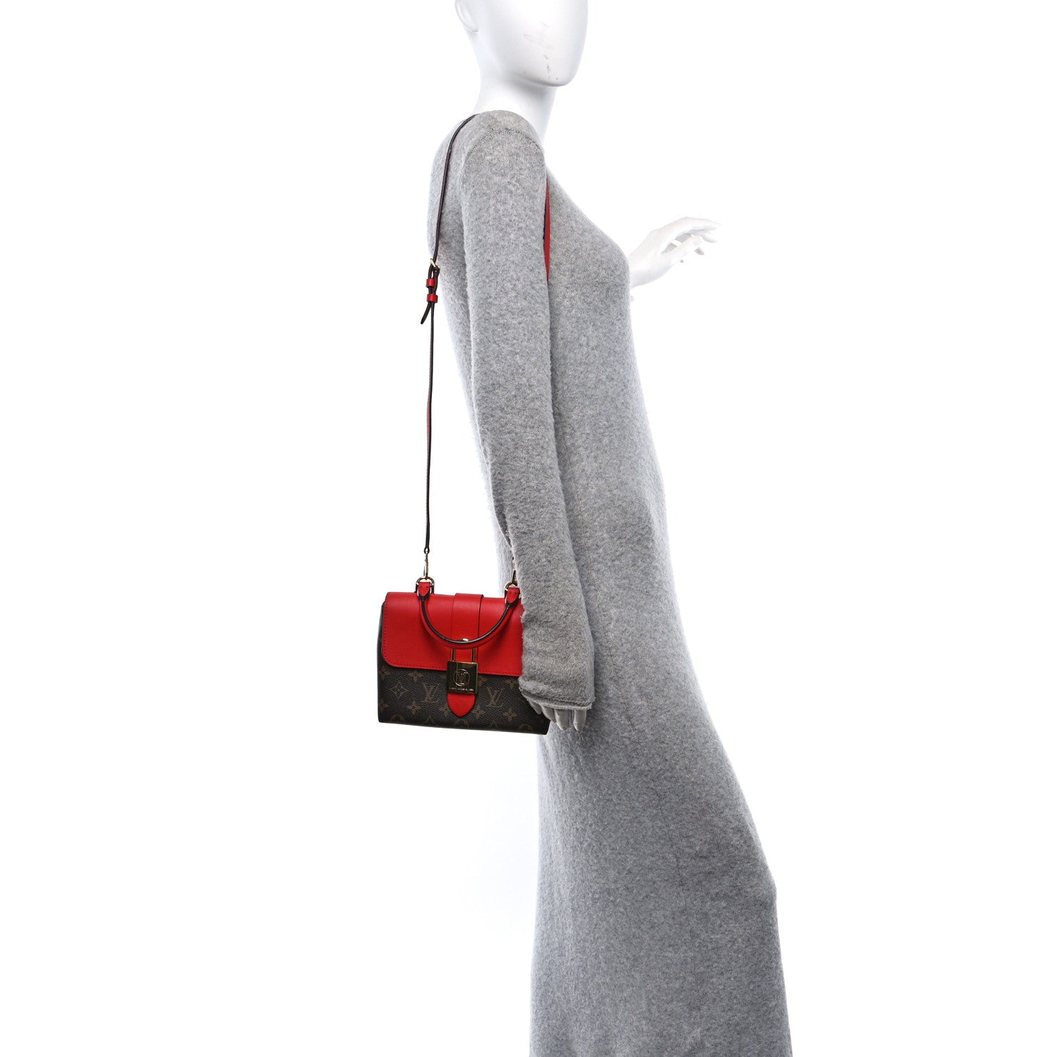 Louis Vuitton Monogram Locky BB Coquelicot 2 of 19