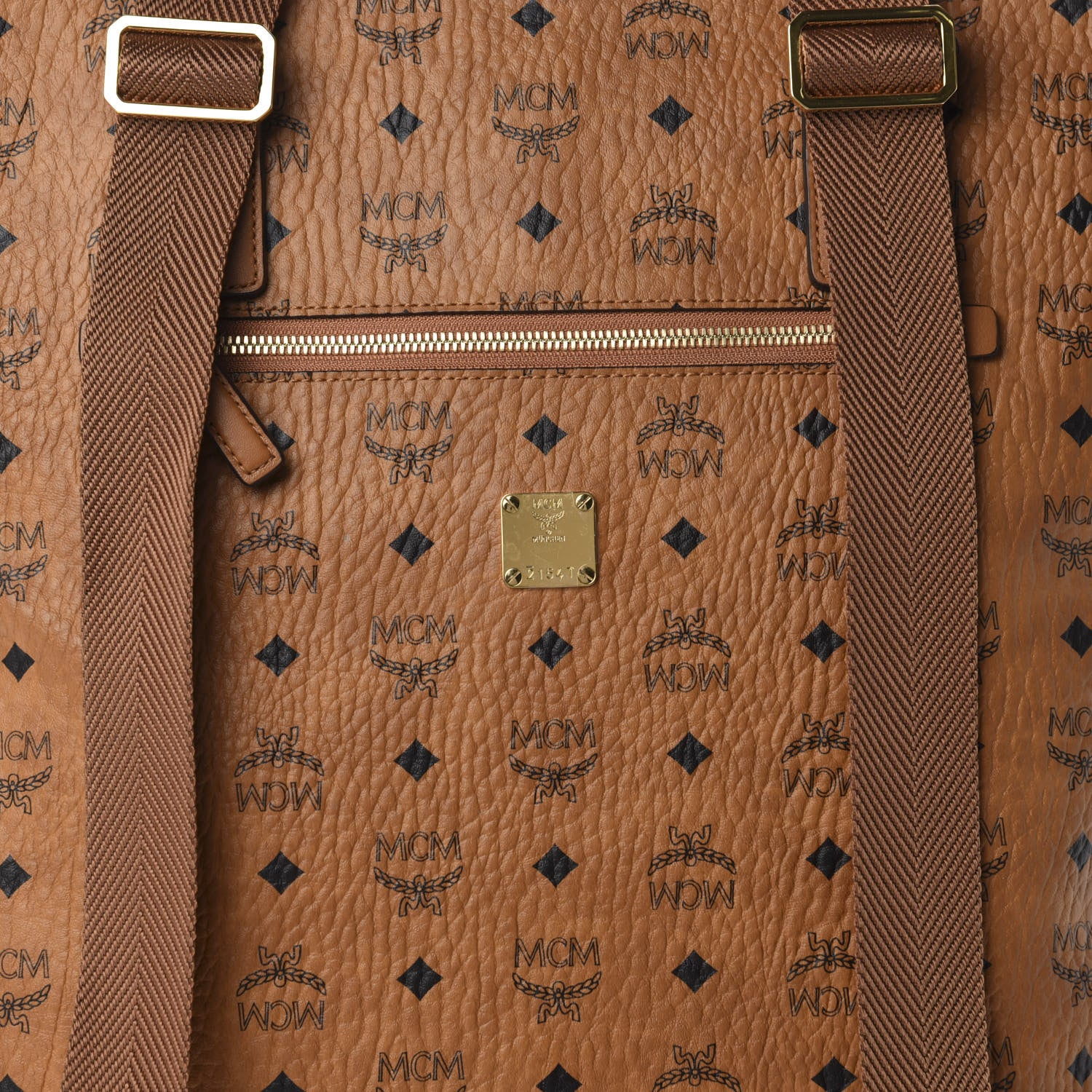 MCM Visetos Klassik Tote Cognac 13 of 13