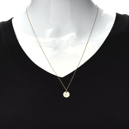 David Yurman 18K Yellow Gold Diamond Initial P Charm Necklace 2 of 4