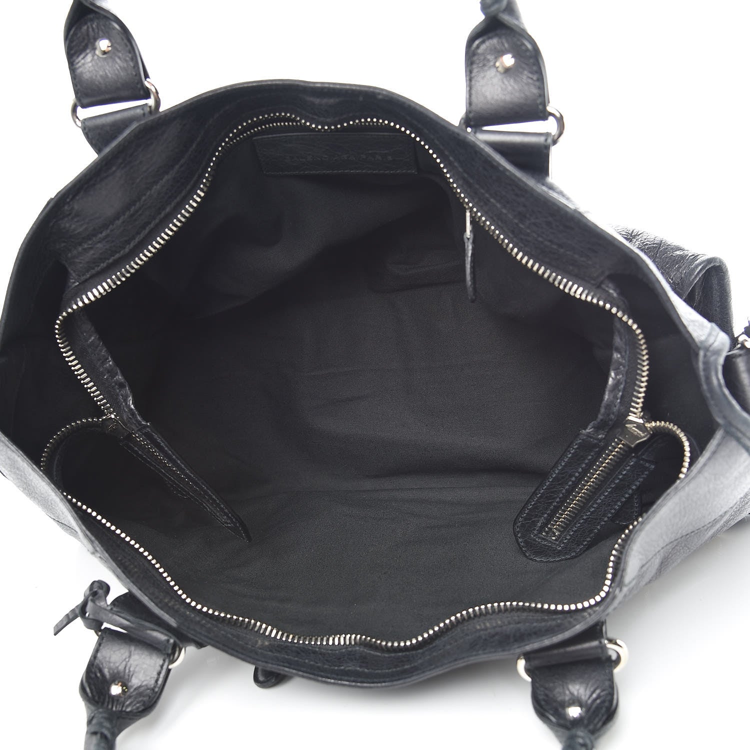 Balenciaga Agneau Giant 21 Silver Hardware Part Time Black 6 of 10