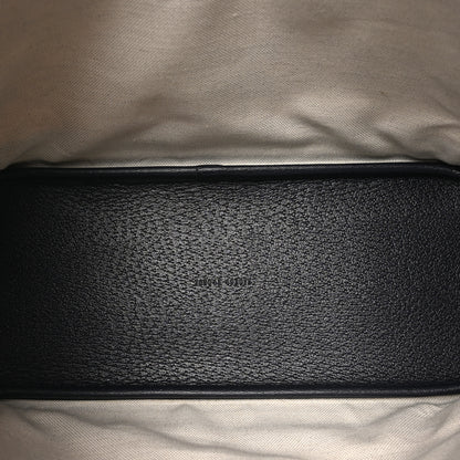 Gucci GG Supreme Monogram Textured Dollar Calfskin Small Ophidia Shoulder Tote Bag Beige Blue 5 of 9