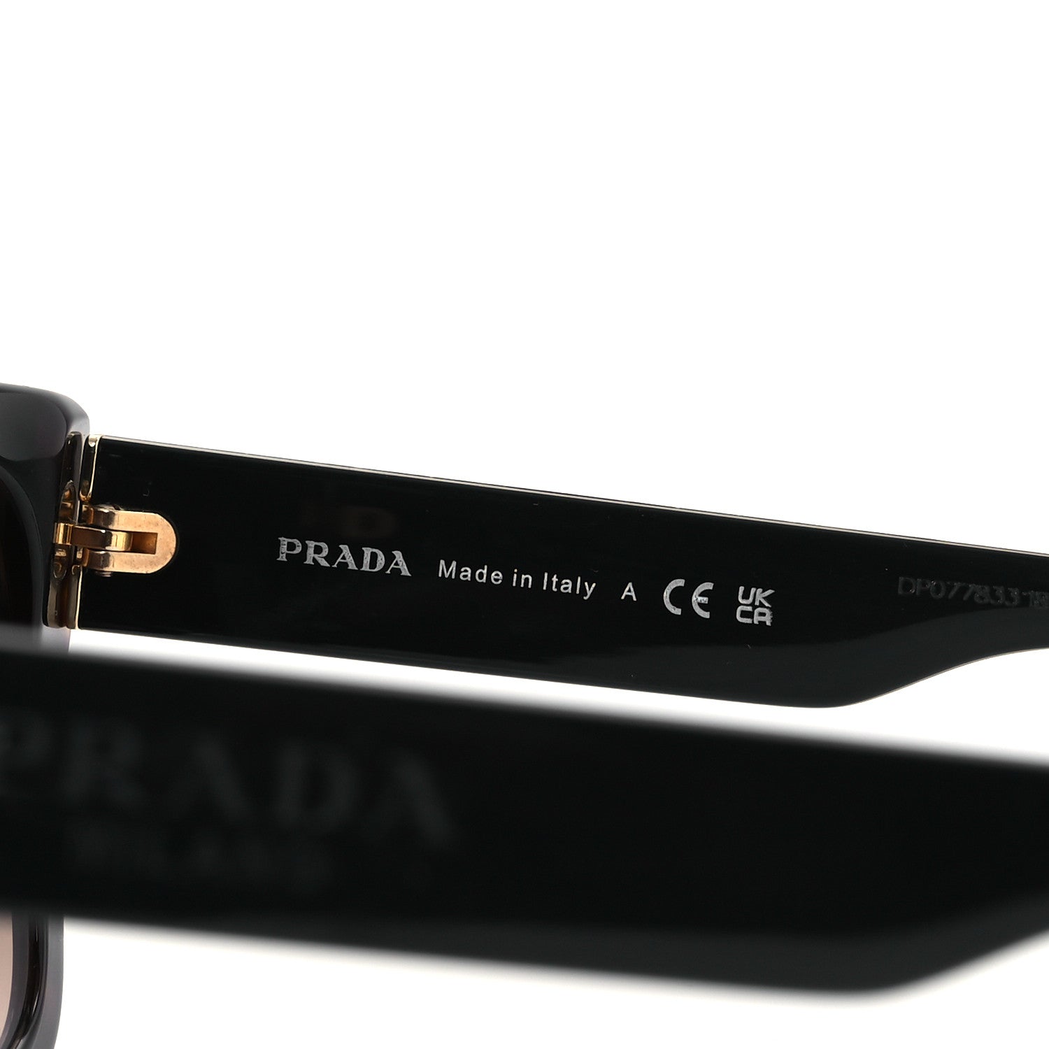 Prada Acetate Cat Eye Sunglasses SPR 24X Havana 5 of 8