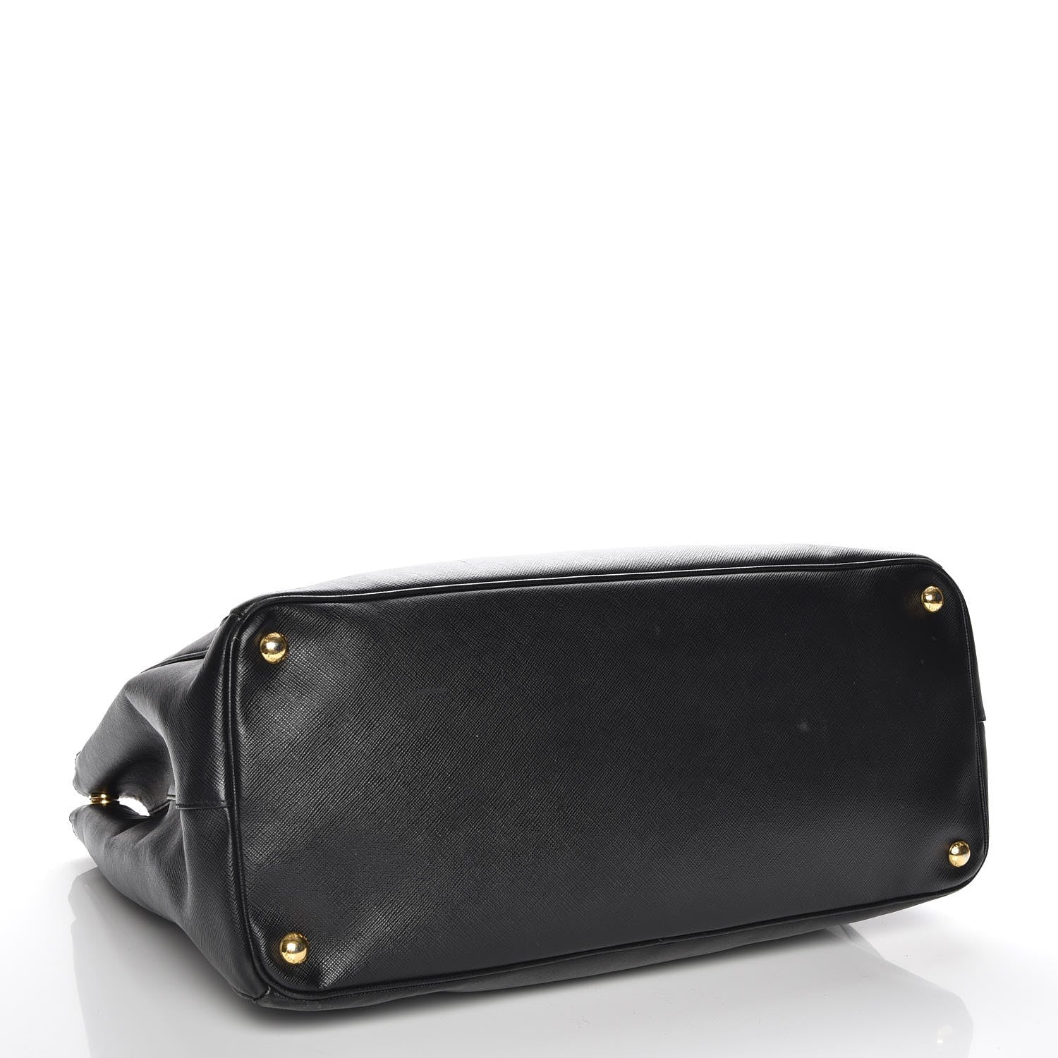 Prada Saffiano Lux Extra Large Galleria Double Zip Tote Black 4 of 9