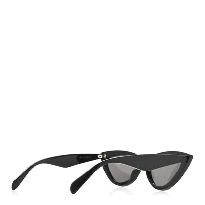 Celine Acetate Crystal Cat Eye Sunglasses CL4019IS Black 4 of 7