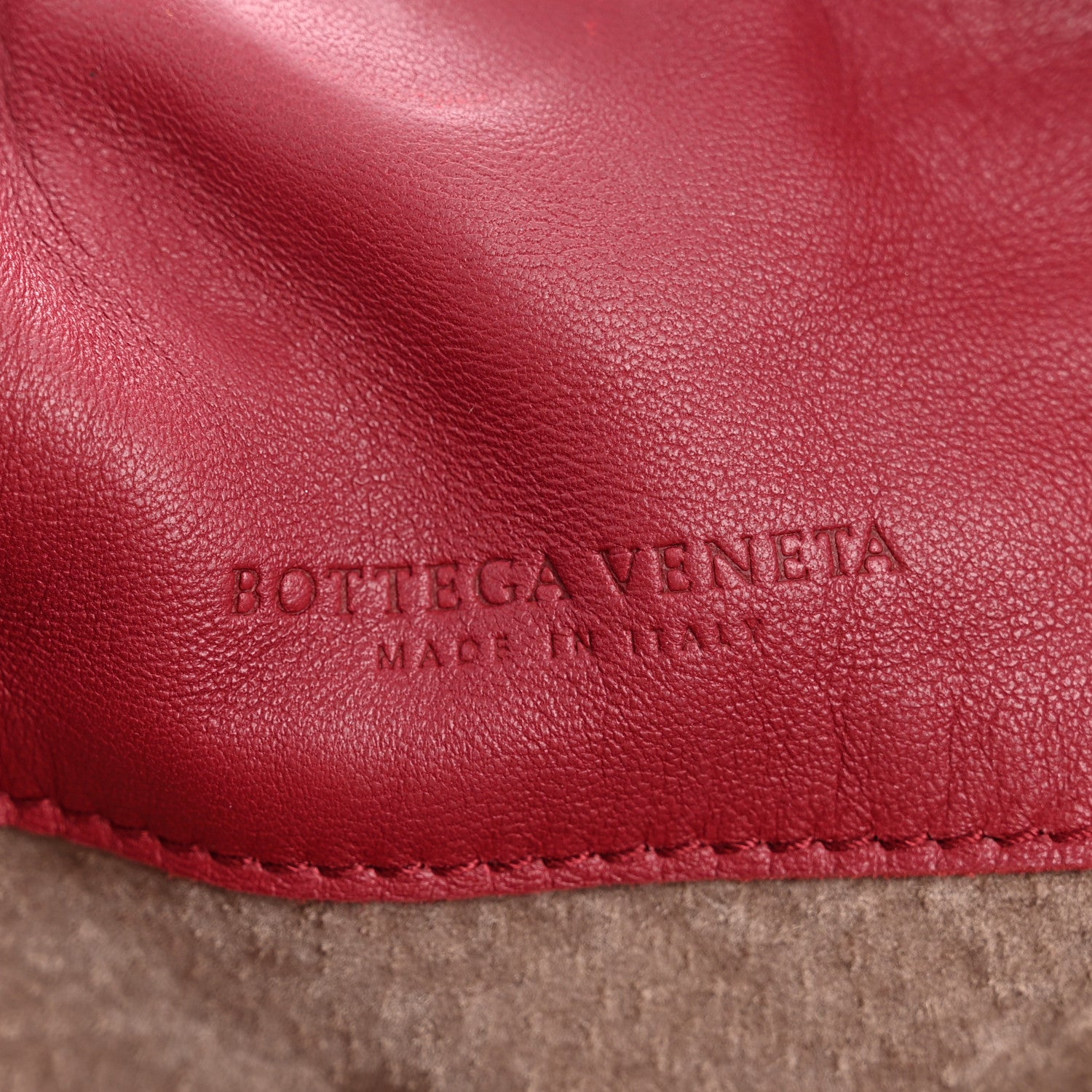 Bottega Veneta Nappa Intrecciato Parachute Bag Cassis 6 of 13