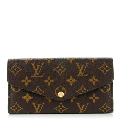Louis Vuitton Monogram Sarah Wallet NM 1 of 7