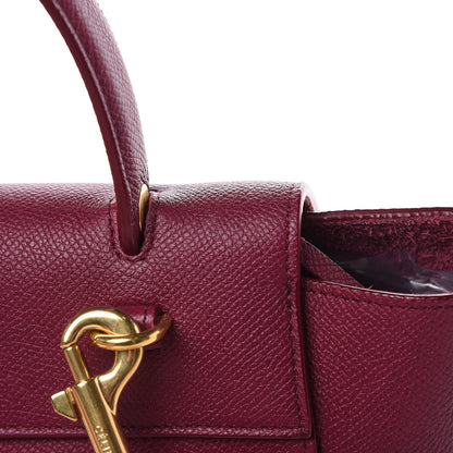 Celine Grained Calfskin Micro Belt Bag Plum 14 of 14
