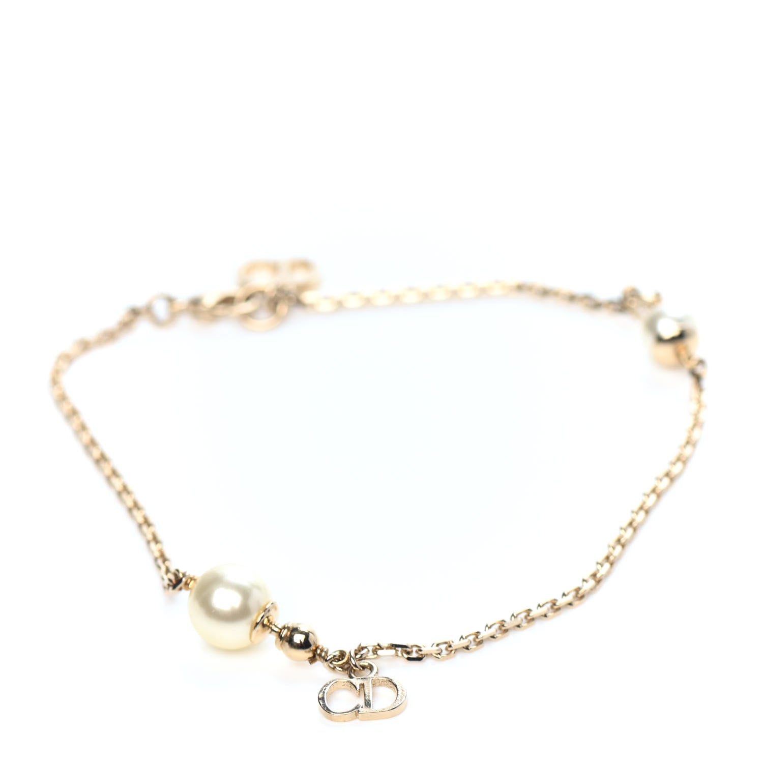 Christian Dior Pearl Dior Bracelet Gold 1 of 3