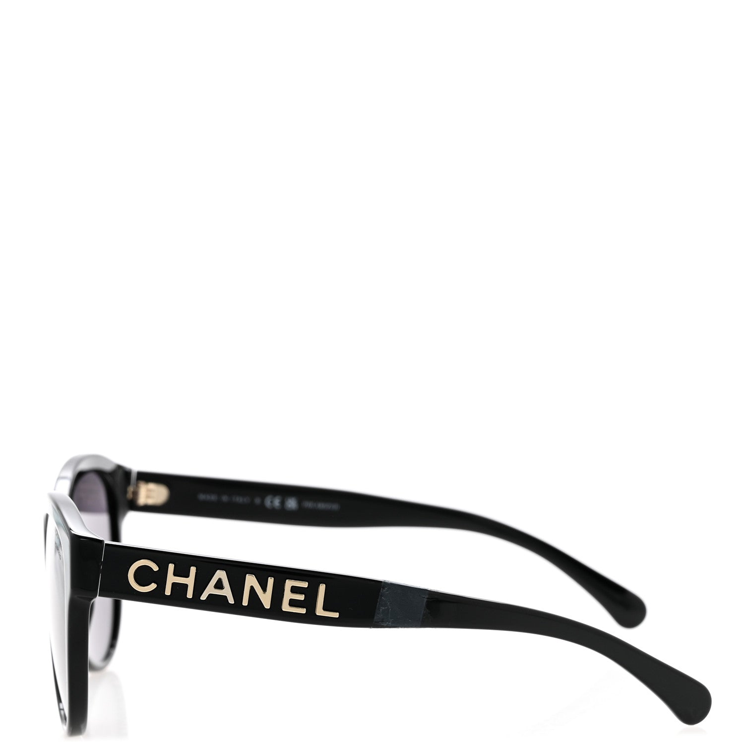 Chanel Acetate Pantos Logo Polarized Sunglasses 5458 Black 3 of 8