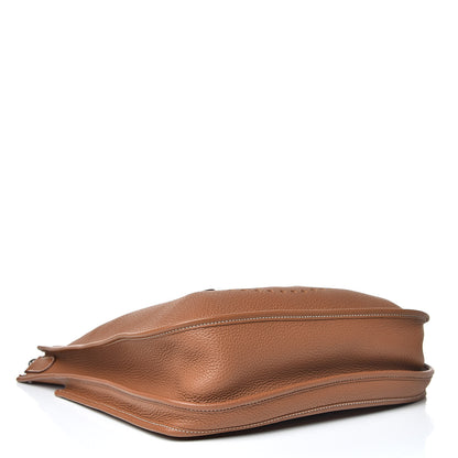 Hermes Taurillon Clemence Evelyne III GM Gold 4 of 11