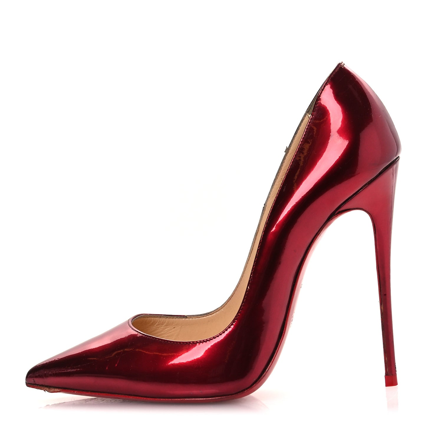 Metallic Patent Psychic So Kate 120 Pumps 37.5 Loubi