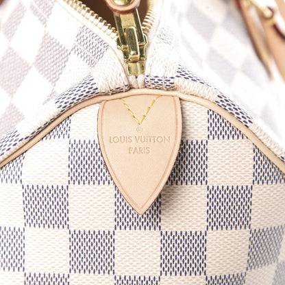 Louis Vuitton Damier Azur Speedy 35 6 of 13