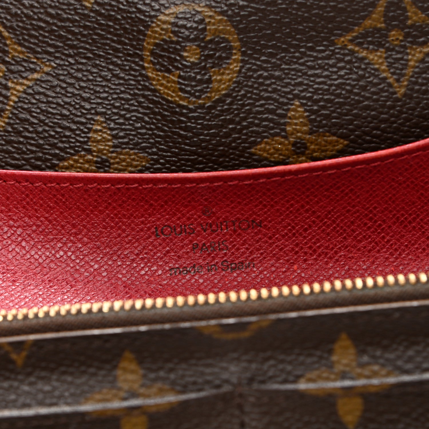 Louis Vuitton Monogram Emilie Wallet Fuchsia 6 of 9
