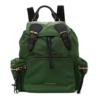 Burberry Nylon Medium Rucksack Backpack Green 1 of 10