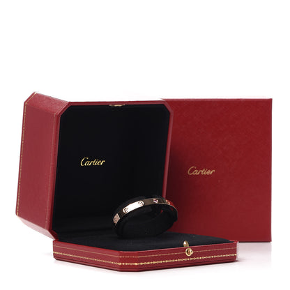 Cartier 18K Pink Gold Pink Sapphire LOVE Cuff Bracelet 17 5 of 5