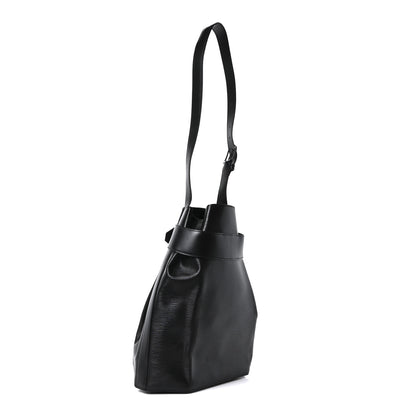 Louis Vuitton Epi Sac D'epaule GM Black 3 of 9