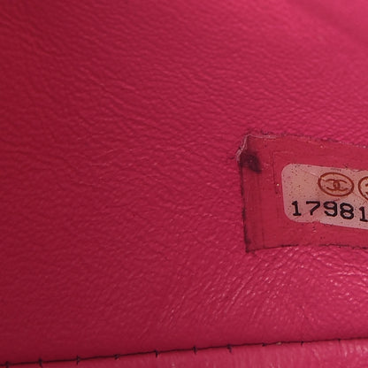 Chanel Iridescent Caviar Quilted Mini Rectangular Flap Pink 7 of 17