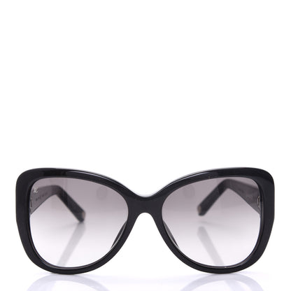 Louis Vuitton Soupcon Cat Eye Sunglasses Z0682E Black 2 of 8