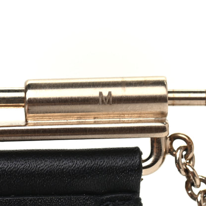 Chanel Calfskin CC Wide Cuff M Black 5 of 5