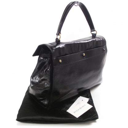 Saint Laurent Patent Muse Two Tote Black 3 of 10