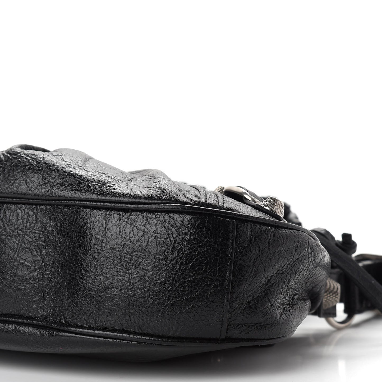 Agneau Arena Le Cagole Shoulder Bag XS Black