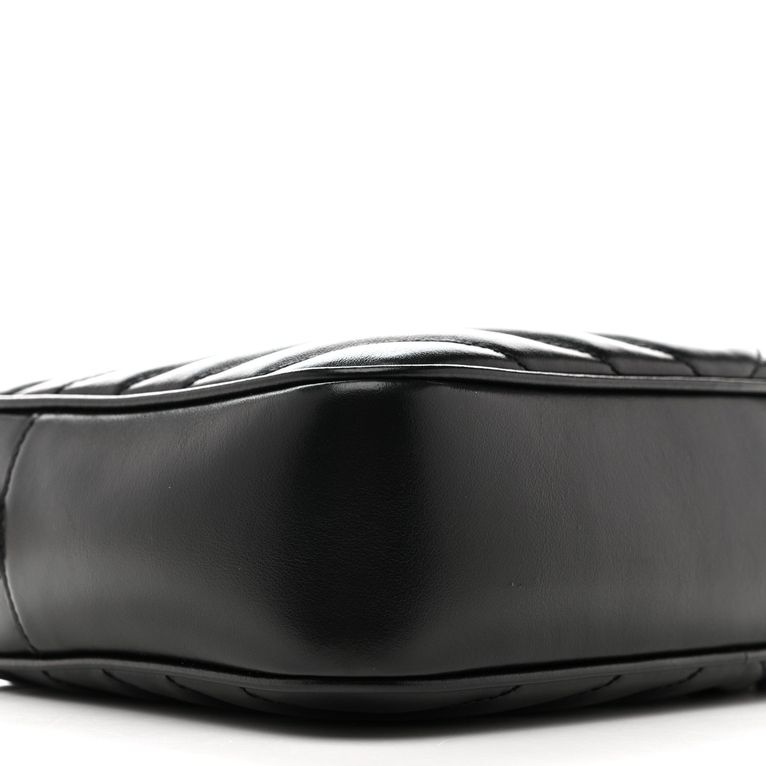 Saint Laurent Calfskin Matelasse Monogram Lou Camera Bag Black 9 of 12