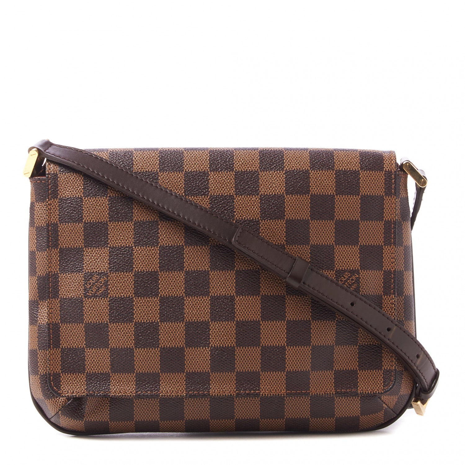 Louis Vuitton Damier Ebene Musette Tango Long Strap 1 of 7