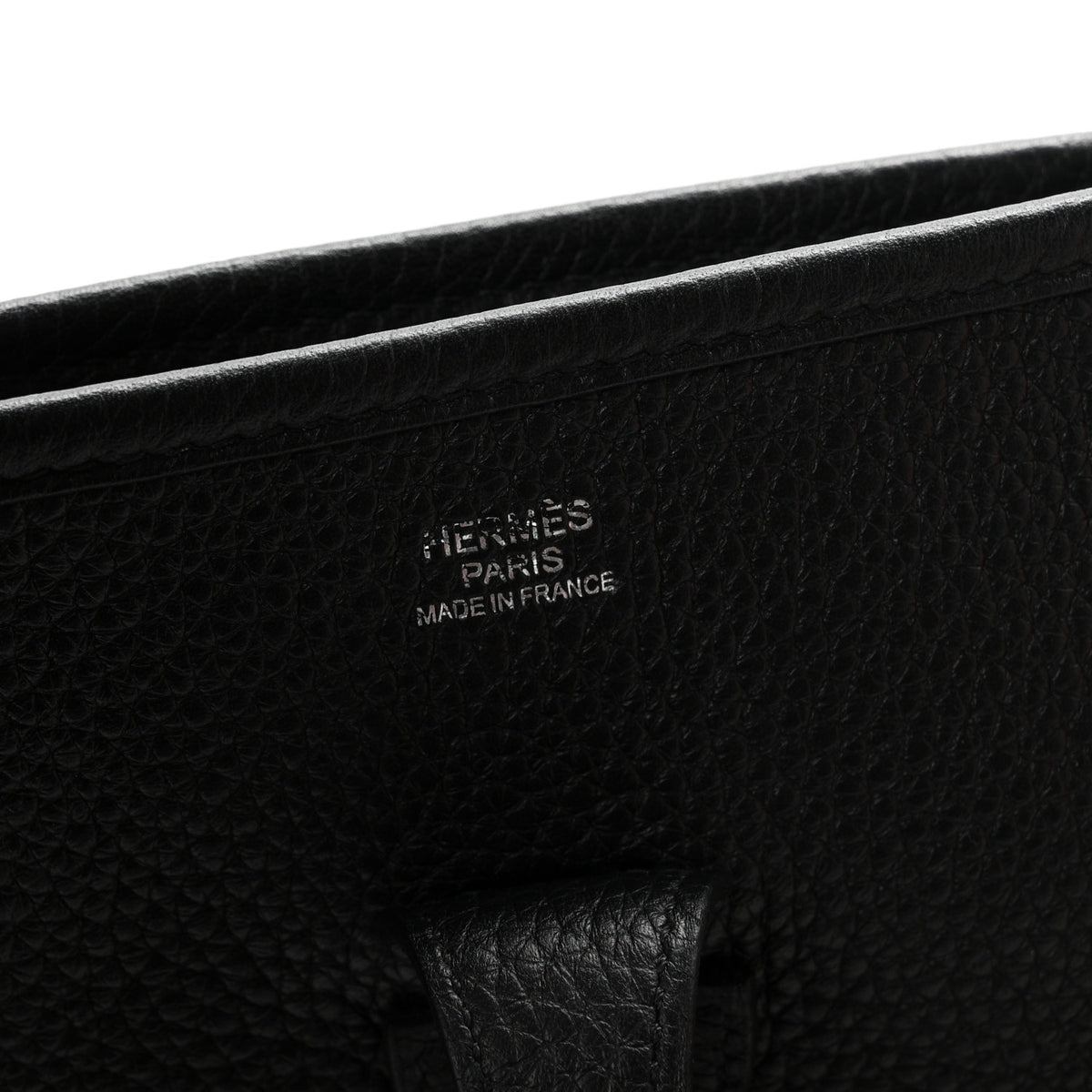 Hermes Taurillon Clemence Evelyne III PM Black 6 of 11