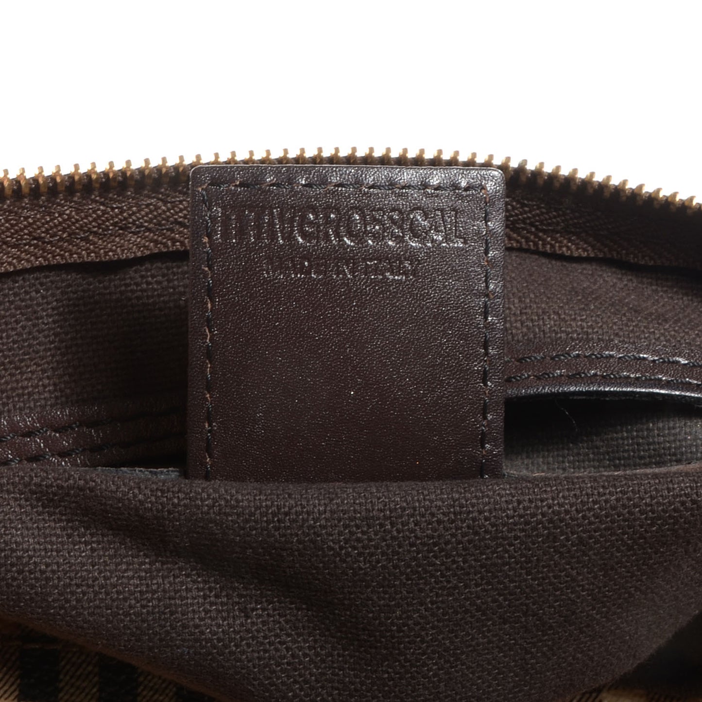 Haymarket Check Small Chester Bowling Bag Chocolate