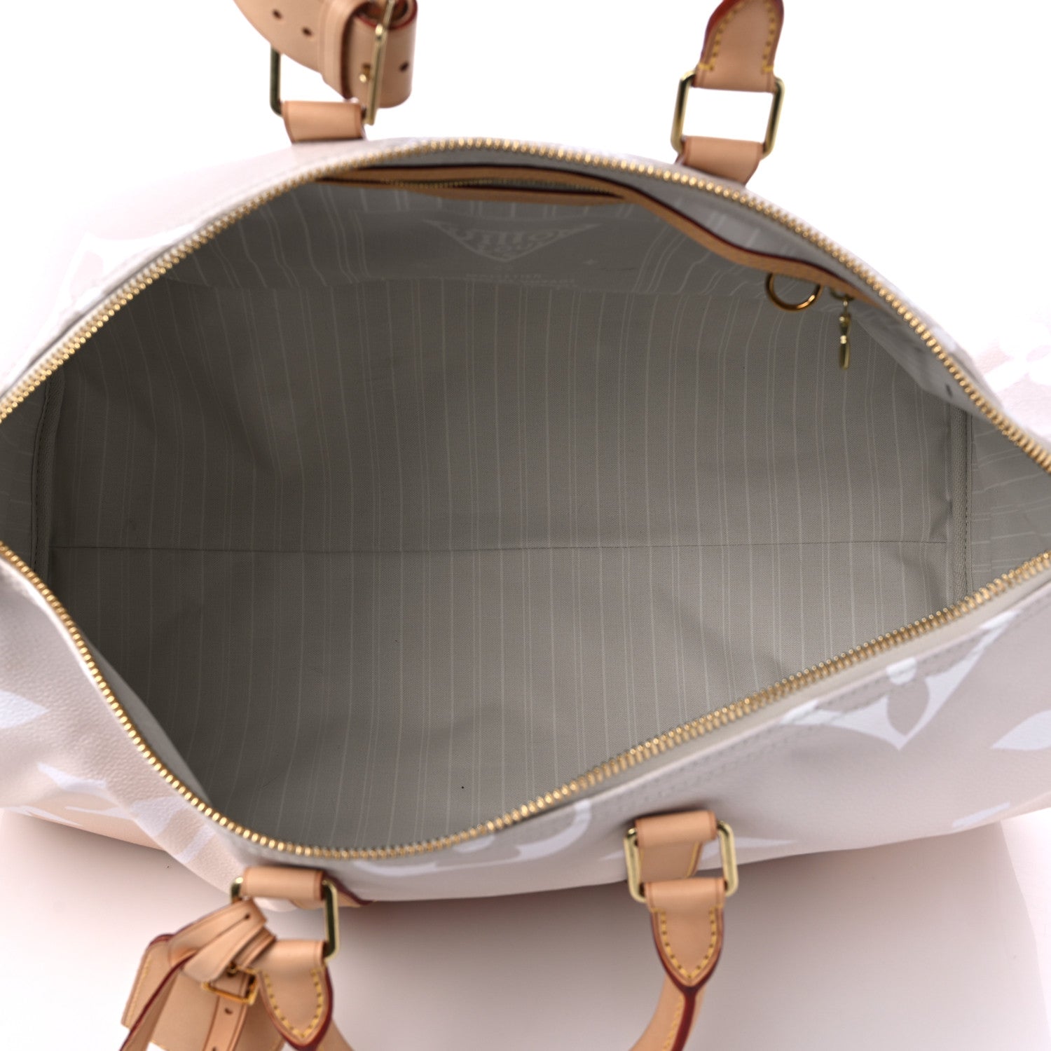 Louis Vuitton Monogram Giant By The Pool Keepall Bandouliere 45 Brume 4 of 10