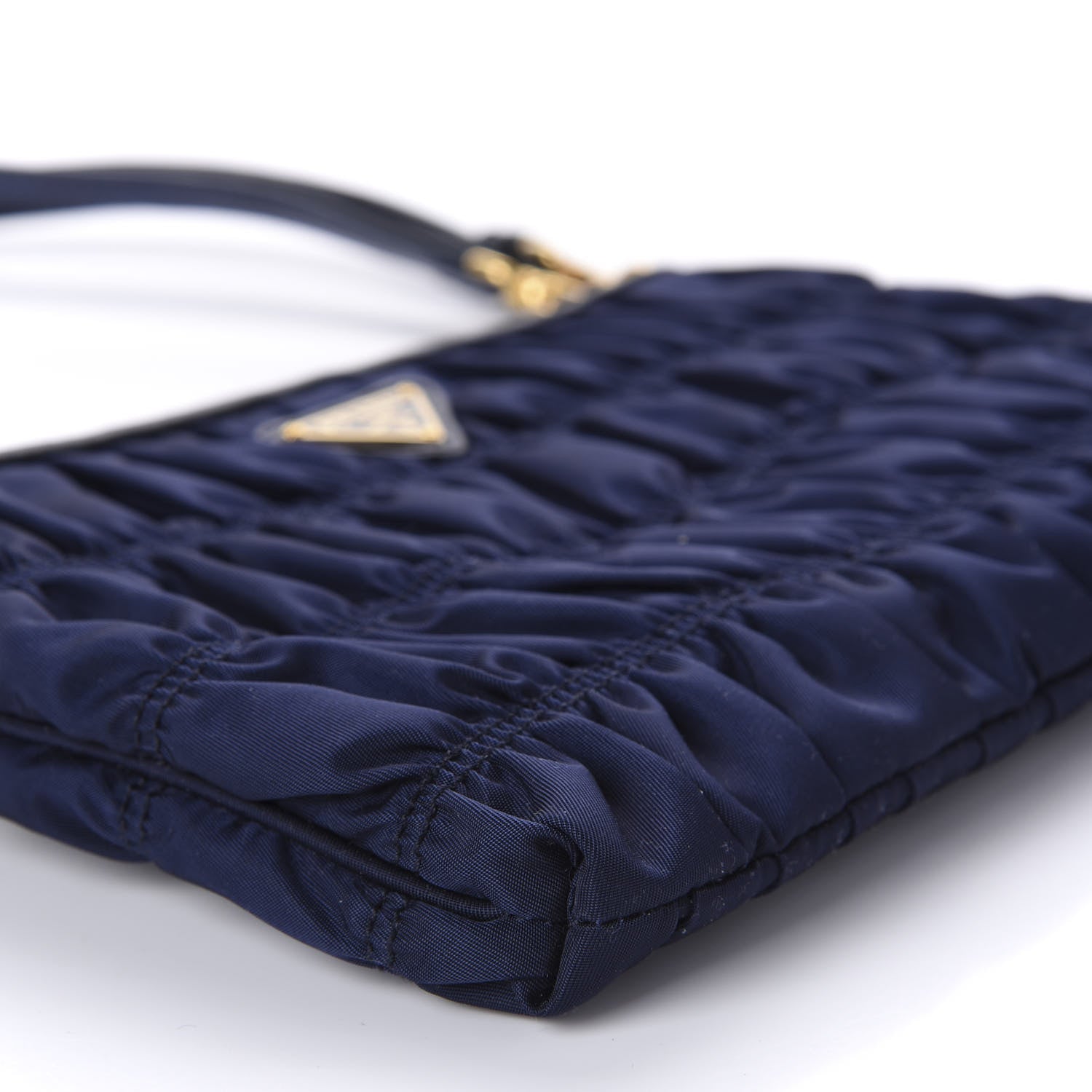 Prada Tessuto Nylon Gaufre Shoulder Bag Baltico 7 of 10