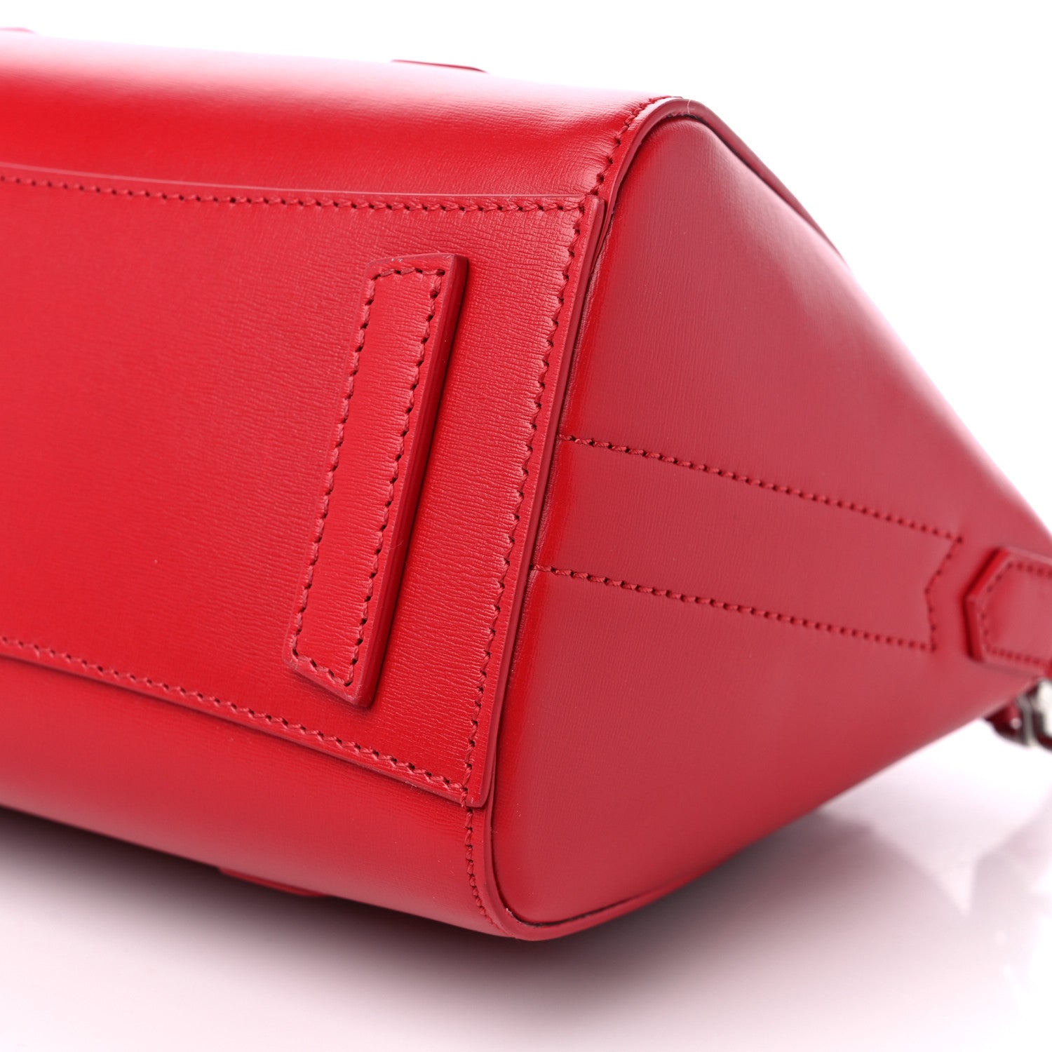 Givenchy Box Calfskin Mini Lock Antigona Shoulder Bag Red 8 of 8