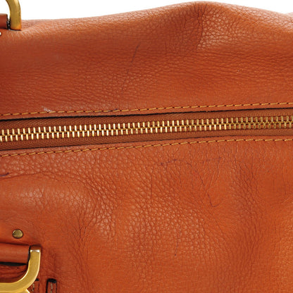 Chloe Calfskin Large Marcie Satchel Tan 9 of 9