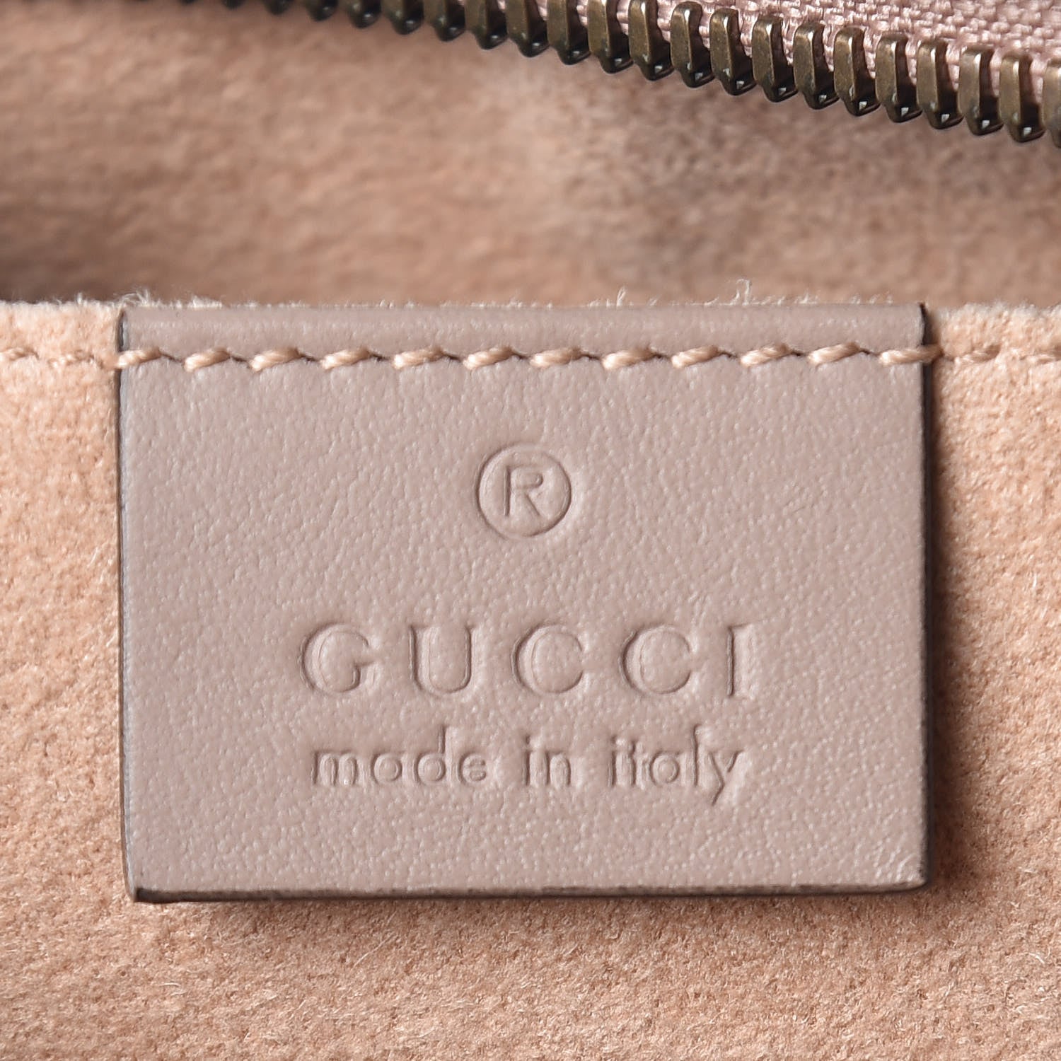 Gucci Calfskin Matelasse Small GG Marmont Chain Shoulder Bag Porcelain Rose 6 of 9