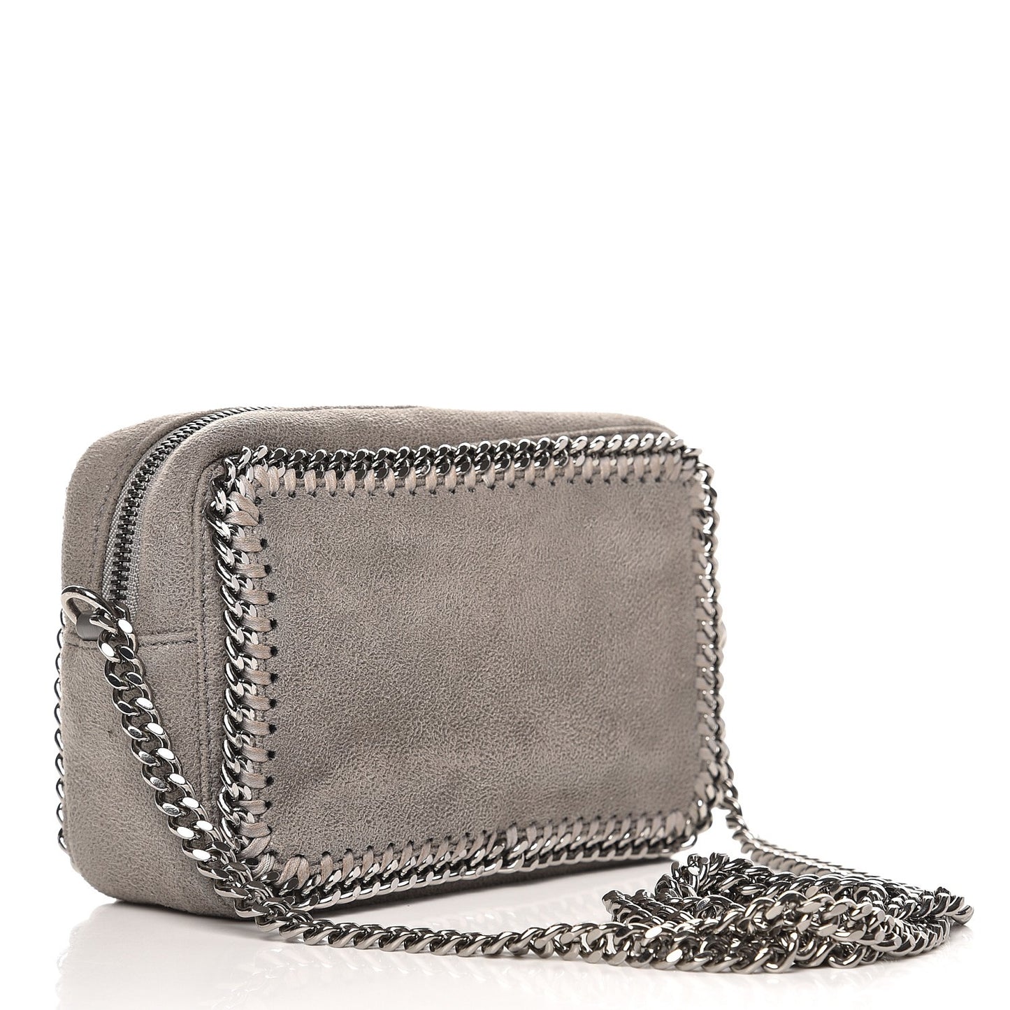 Shaggy Deer Falabella Crossbody Camera Bag Light Grey